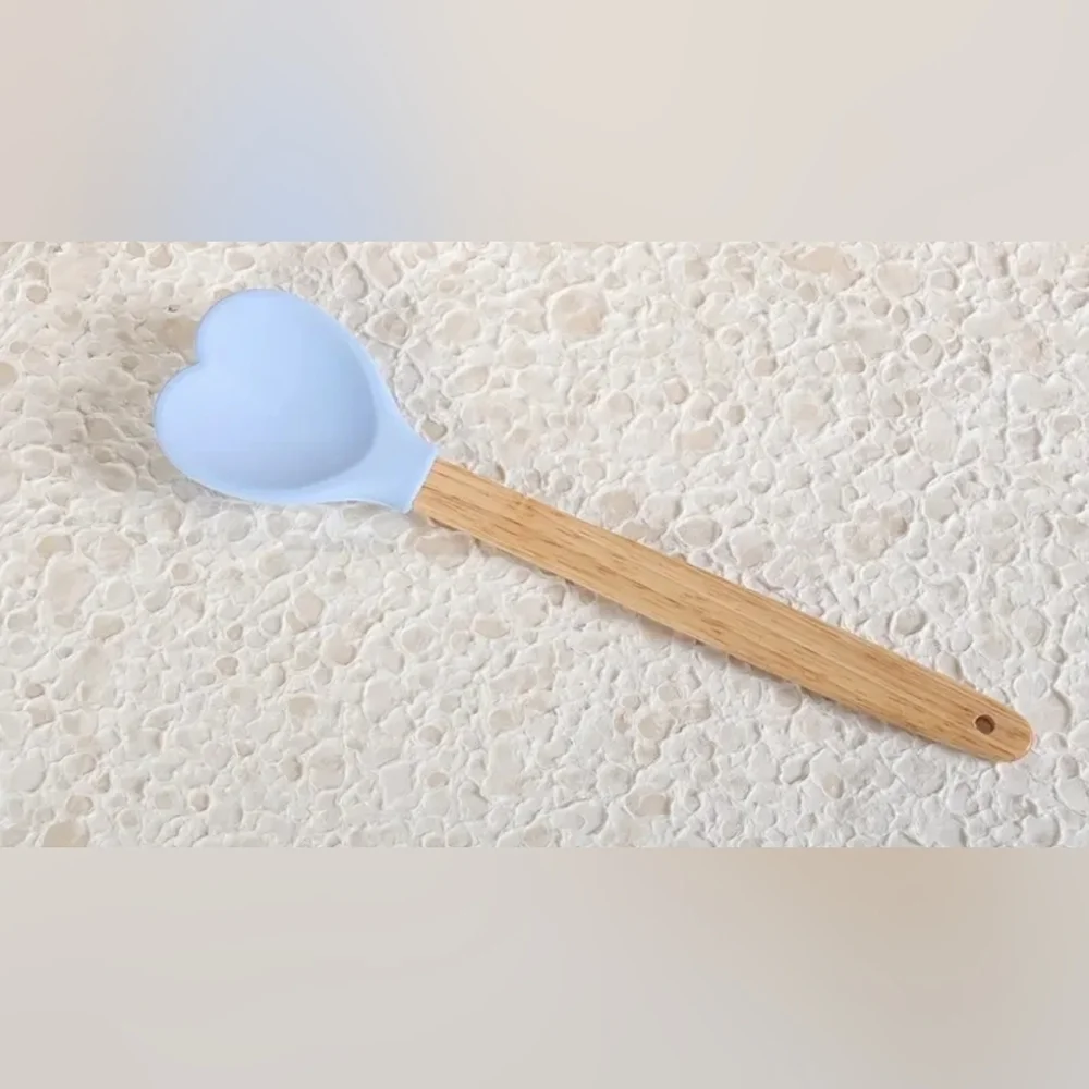 3 pc Coffee Oven Mitt, Pot Holder & Heart Spatula Set